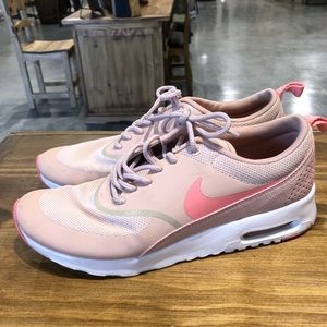Pink Nike Air Max Tennis Shoes